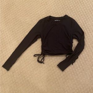 Abercrombie Ruched Long-sleeve